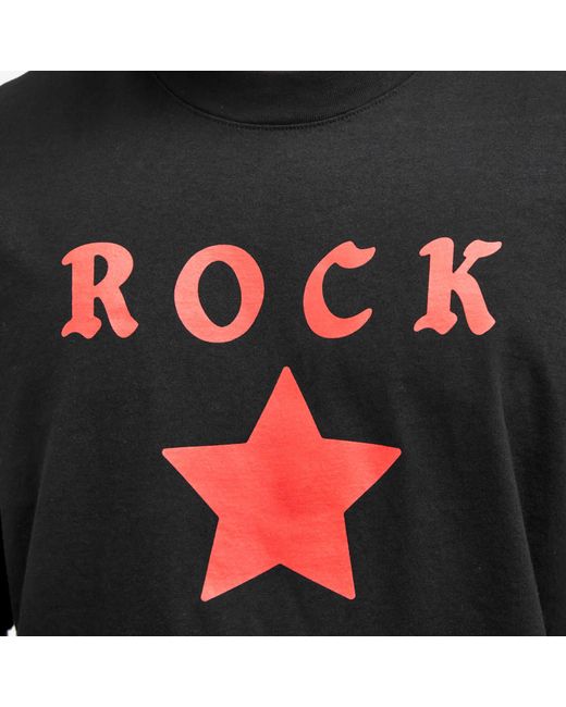 Pleasures Black X N.E.R.D Rock Star T-Shirt for men