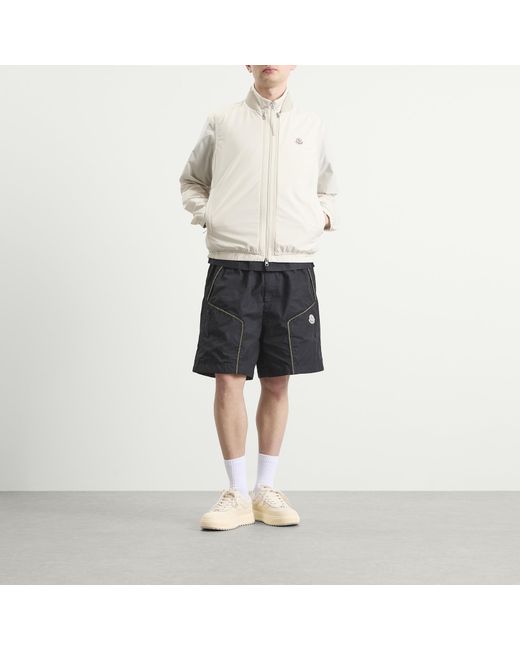 Moncler White Hemmoor Jacket With Removable Gilet for men