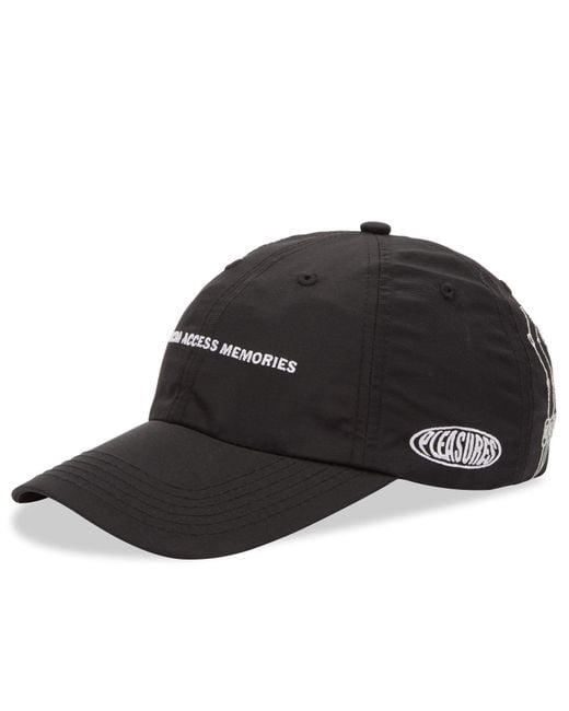 Pleasures Black Memories Hat for men