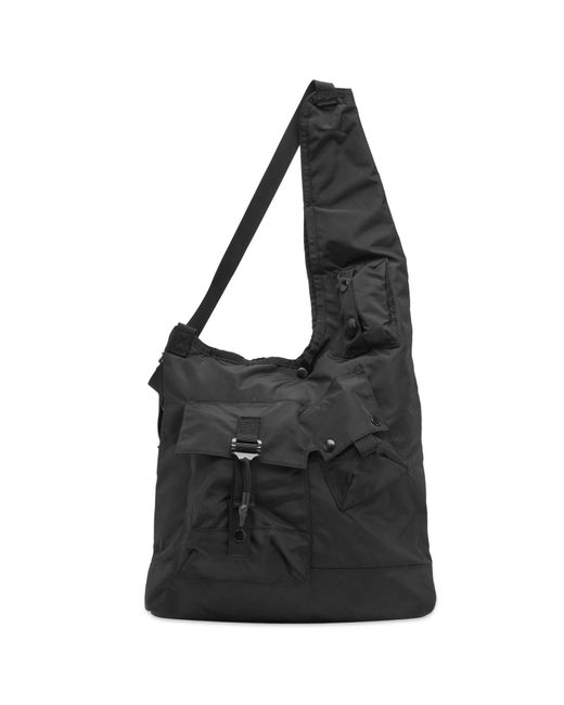 Maharishi Black M.A.L.I.C.E Monk Sling Bag for men