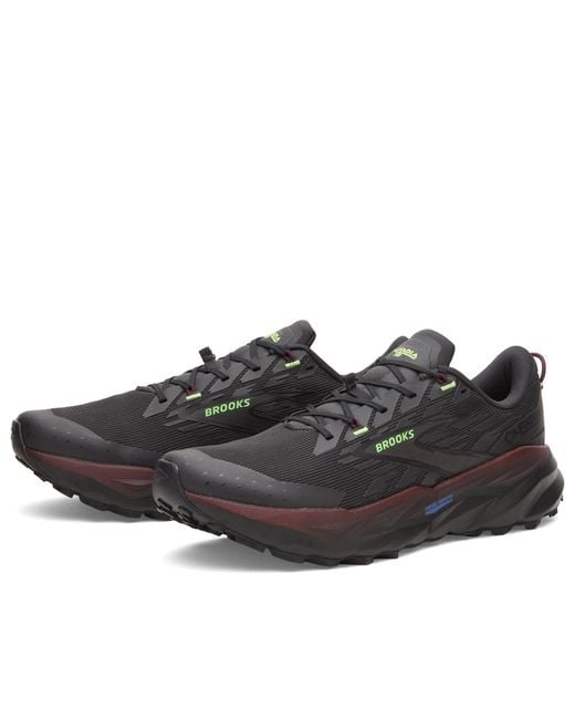 Brooks Black Cascadia 19 Sneaker for men