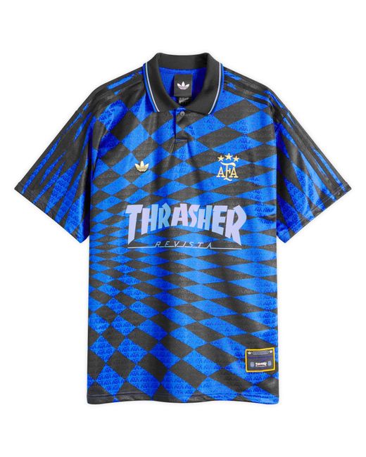 adidas X Thrasher Afa Jersey in Blue for Men | Lyst UK