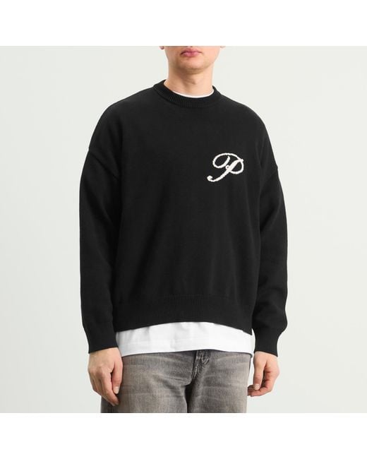 Picante Black Gallery Knit Sweater for men