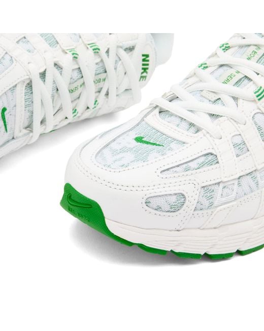 Nike White P-6000 Prm W Sneaker