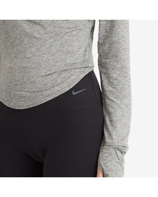 Nike Black Dri Fit Zenvy Hr 8" Short