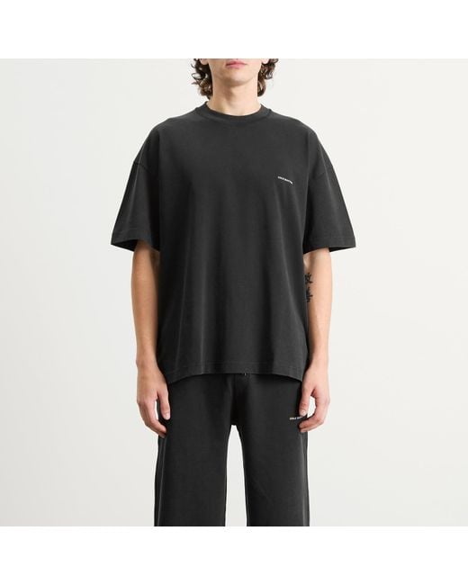 Cole Buxton Black Mini Logo T-Shirt for men