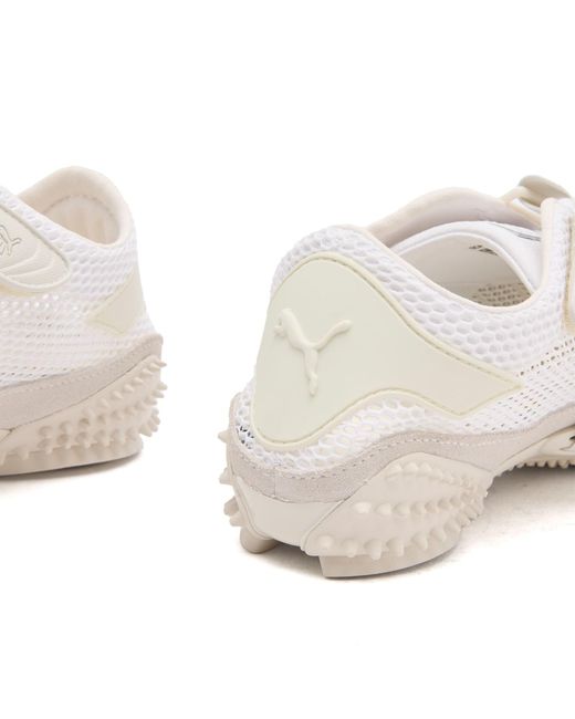 PUMA White Mostro Mesh