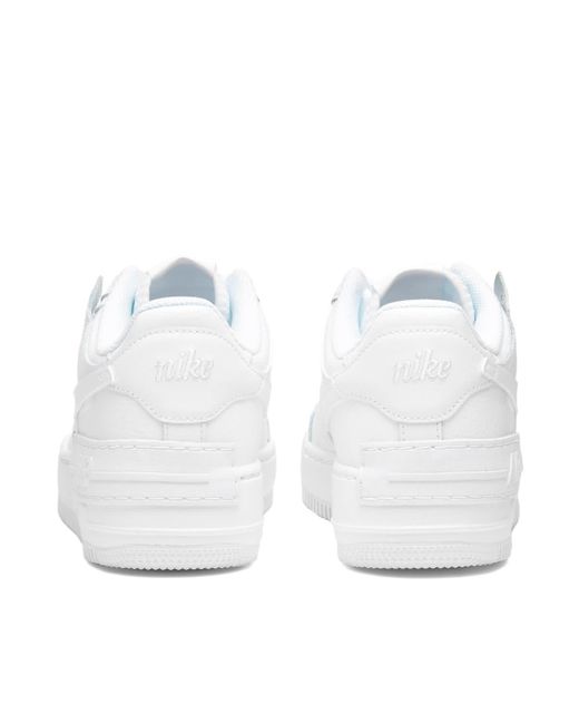 white air force 1 shadow women's
