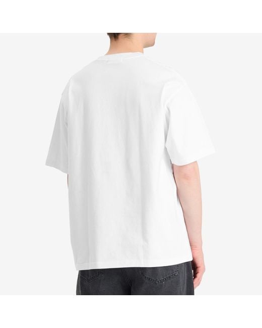 A Bathing Ape White Beethoven Graphic Relaxed Fit Tee for men