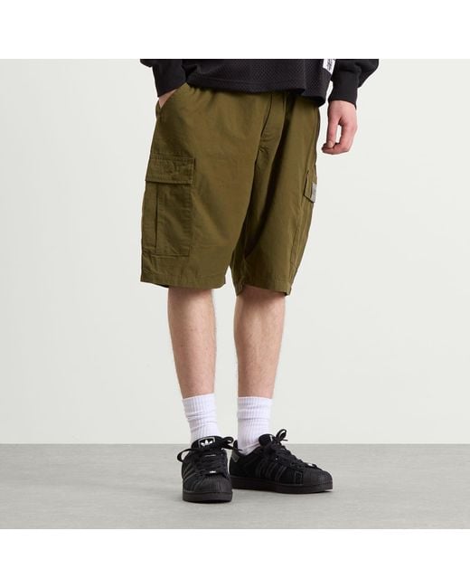 Neighborhood Green Bdu Cargo Shorts for men