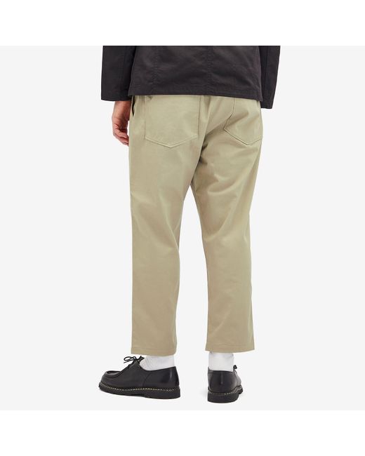 Universal Works Natural Twill Hi Water Trouser for men