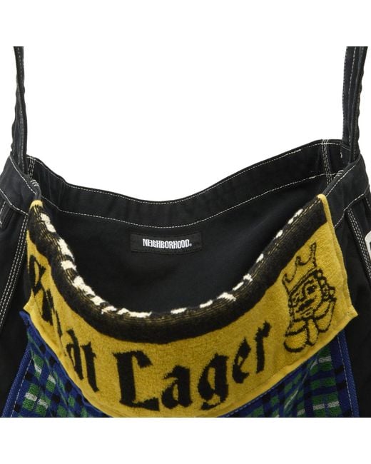 Neighborhood Mod Newspaper Bag in Metallic for Men | Lyst