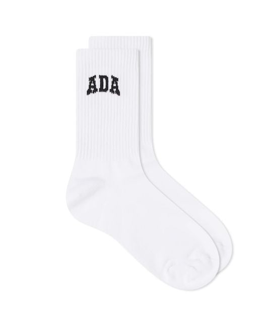 ADANOLA White Ada Socks