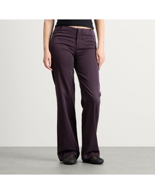 Peachy Den Purple Twiggy Travel Trouser