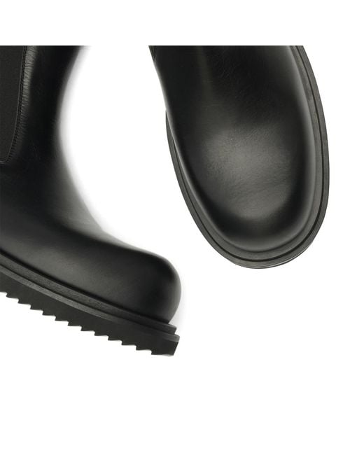 Rick Owens Black Beatle Gabe Boot for men