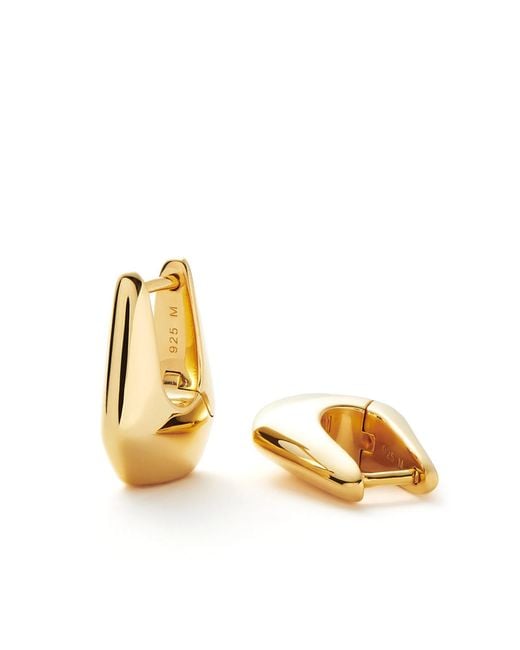 Missoma Metallic X Lucy Williams Arco Small Hoop Earrings