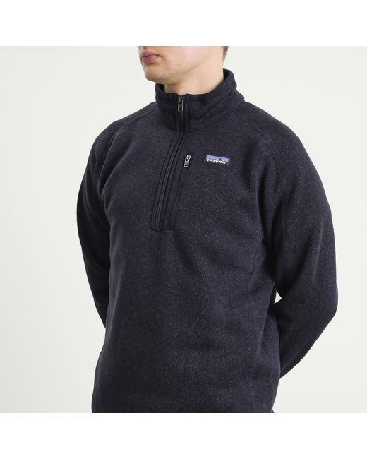Patagonia Blue Better Sweater 1/4 Zip Jacket for men