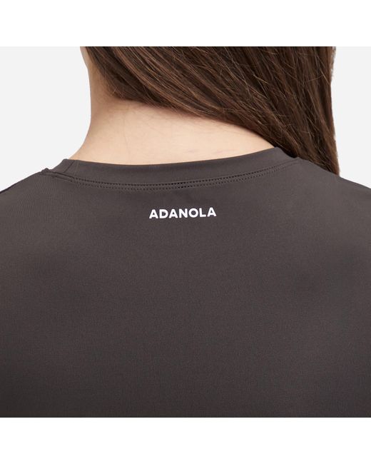 ADANOLA Black Ultimate Short Sleeve Top