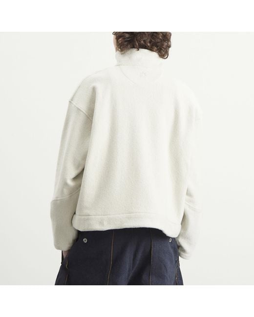 Ganter White Stevenson Smock for men