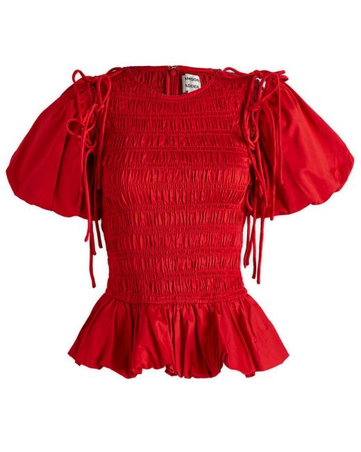 Damson Madder Red Becca Blouse