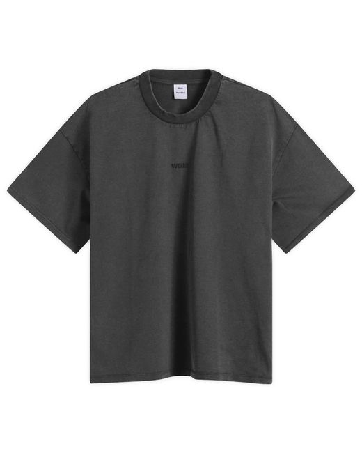 Won Hundred Black Staff Boxy T-Shirt for men