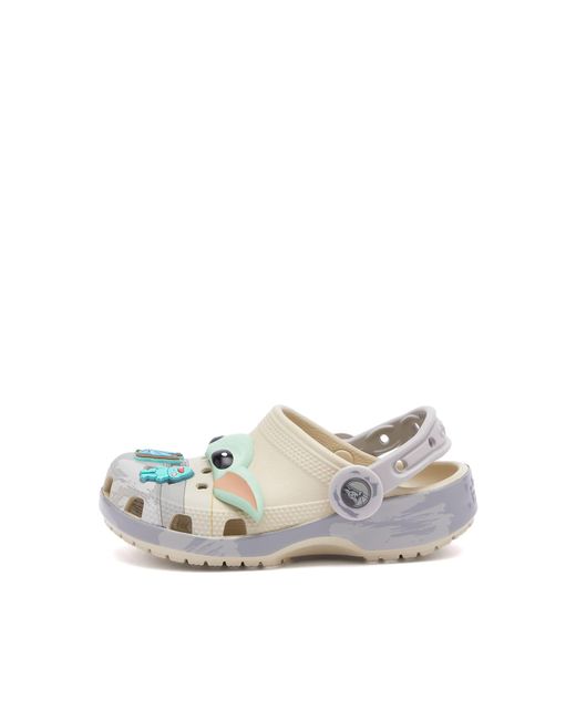 CROCSTM White X Star Wars Grogu Classic Clog