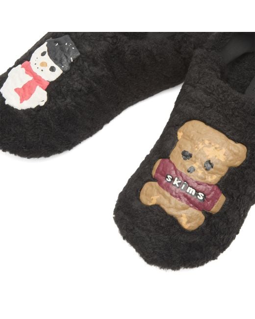 Skims Black X Cpfm Convertible Slipper