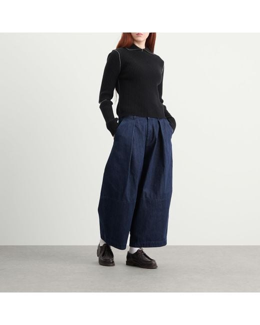 YMC Blue Deadbeat Denim Trouser