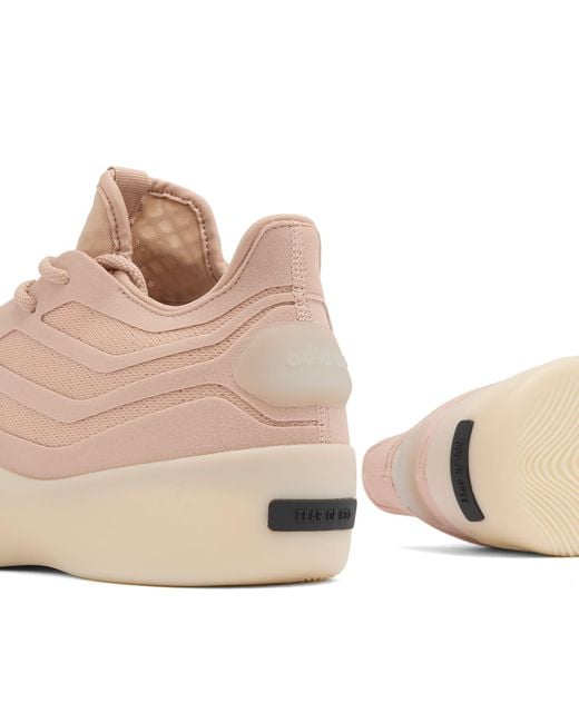 Adidas x FOG Pink Adidas X Fear Of God Athletics Low Sneaker for men