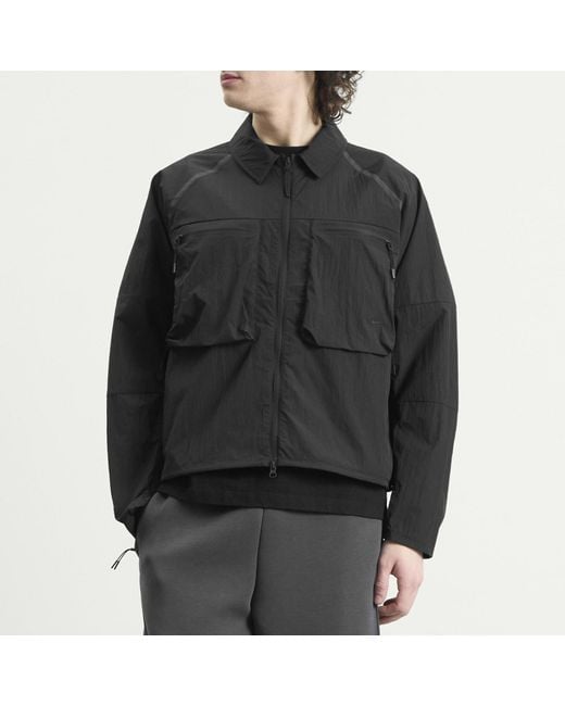 Nike Black Tech Utility Shirt for men