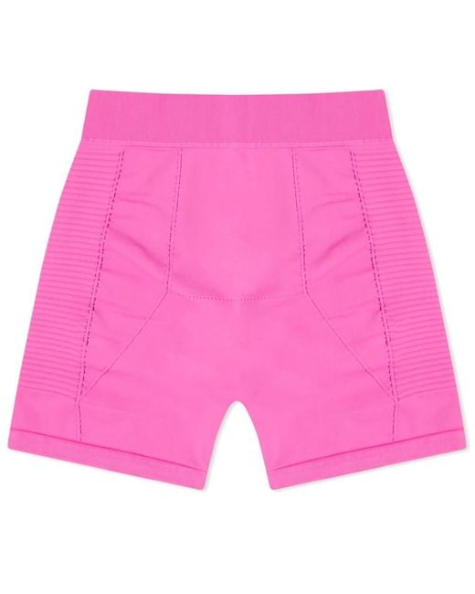 Rick Owens Knit Cycling Short in Pink | Lyst