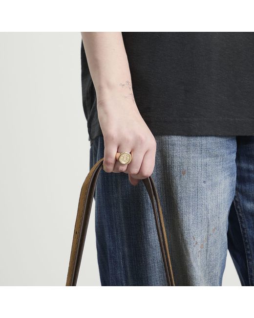 Acne Natural Stamp Ring