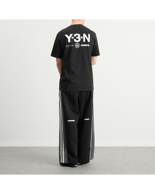 Y-3 Black X Nbhd Logo T-Shirt for men