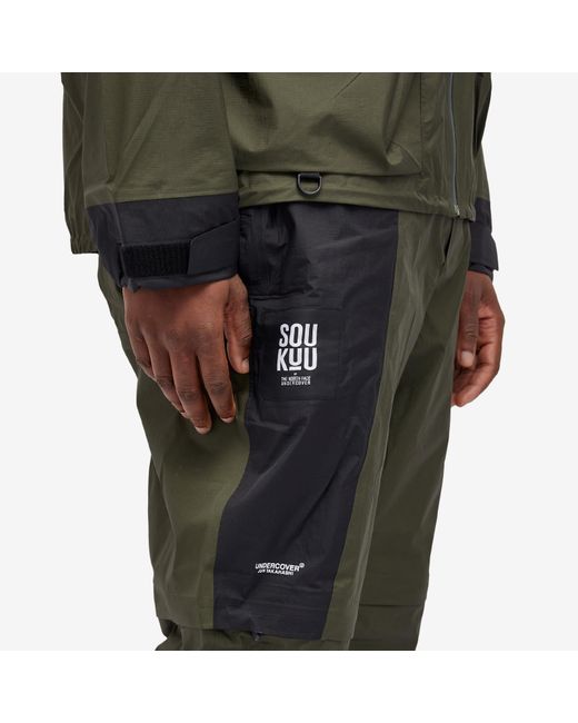 The North Face Green X Undercover Hike Convertible Shell Pants for men