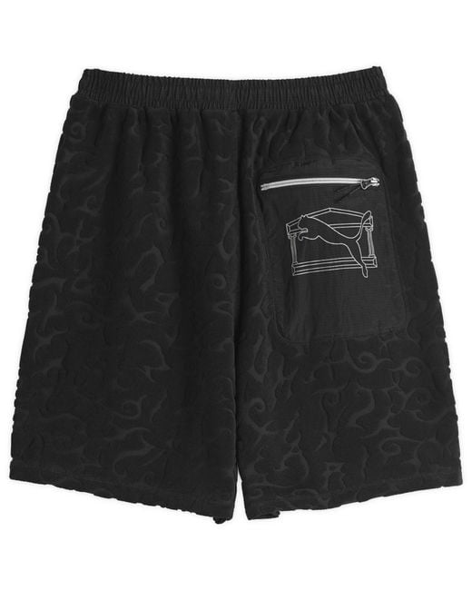 PUMA Black X Aries Toweling Shorts