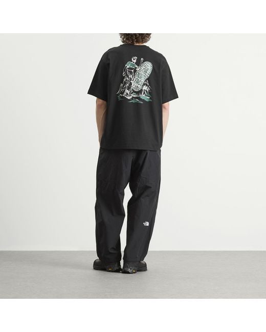 The North Face Black Hke Backpack Relaxed T-Shirt for men