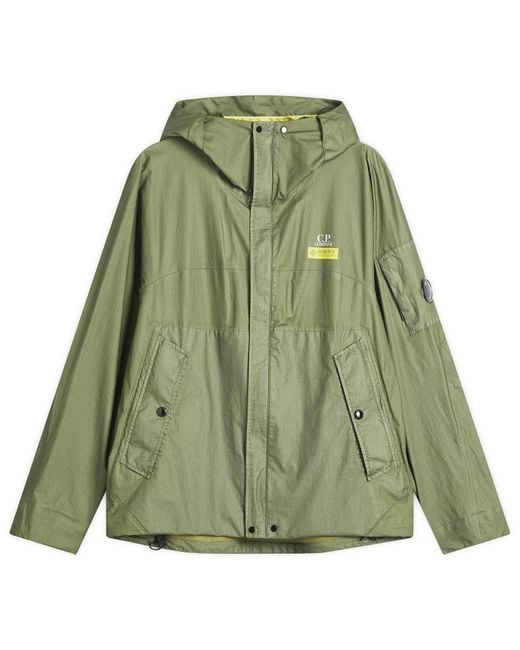 C P Company Green Gore-Tex Infinium Reversible Jacket for men