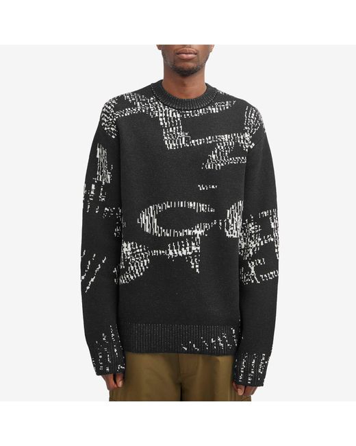 A_COLD_WALL* Black Annex Crew Knit for men