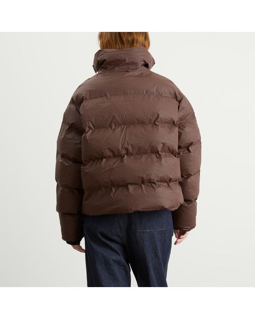 Kassl Brown X Tretorn Hybrid Shelter Short Padded Jacket