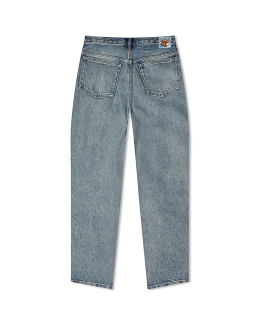 A.P.C. Blue End. X 'Coffee Club' Martin Patch Jeans for men