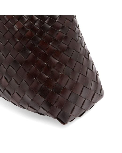 Dragon Diffusion Brown Santa Croce Large Bag