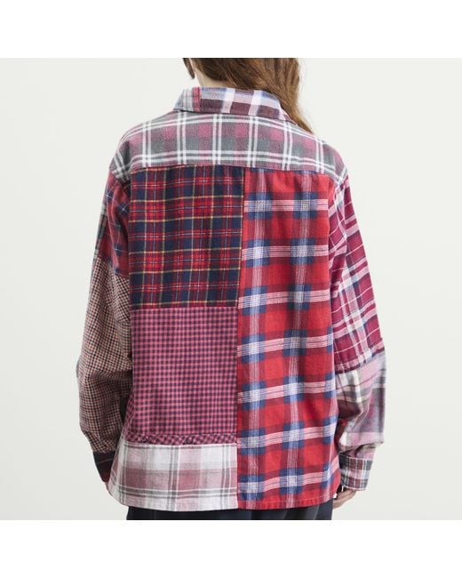 Needles Red Flannel Shirt
