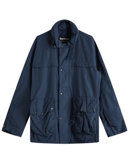 Barbour Blue Heritage+ Modified Durham Showerproof Jacket for men