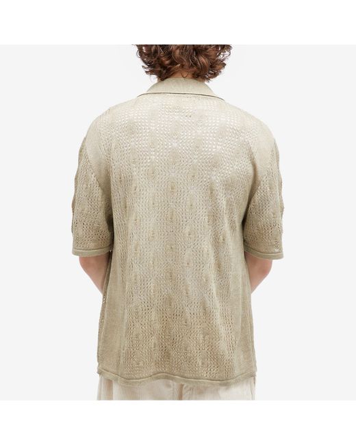 A Kind Of Guise Natural Kadri Knit Polo Shirt for men