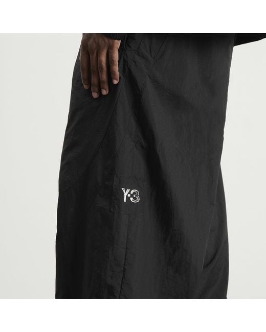 Y-3 Black Logo Track Pant for men