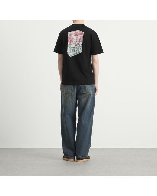 Daily Paper Black Oil Can T-Shirt for men