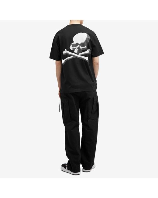 Mastermind Japan Black 3D Skull T-Shirt for men