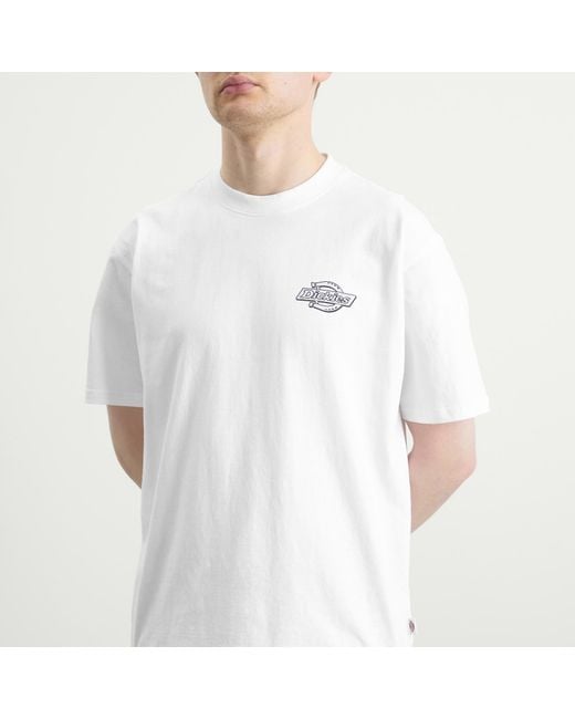 Dickies White Mapleton T-Shirt for men