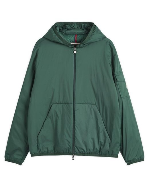 Moncler Green Recycled Longue Saison Opaque Monteynard Jacket for men
