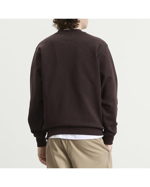 Drole de Monsieur Brown Drole De Monsieur Classic Slogan Sweatshirt for men